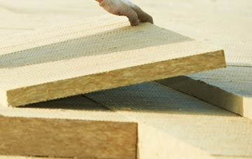 measuring Rhosllanerchrugog tapered insulation